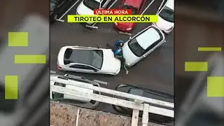 Persecución policial a tiros a escasos metros de un colegio en Alcórcon