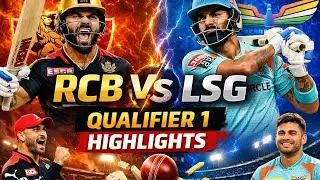 Epic Clash! RCB vs LSG &ndash; IPL 2025 Qualifier 1 Highlights
