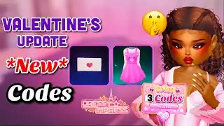 ALL NEW *VALENTINE&rsquo;S UPDATE CODES* IN DRESS TO IMPRESS
