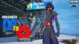 UNRANKED To EMPEROR In Ranked Fortnite Star Wars Galactic Battle | Part 1 (PS5 120 FPS)