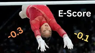 E-Score Analysis: Suni Lee🥉at 2024 Paris Olympics Uneven Bars Final