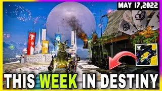 THIS WEEK IN DESTINY (17th May) - Hostage XUR , Season FINALE, Vendor Reset God Roll & More!
