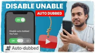 How To Disable Auto Dubbing Of Youtube Channel | Off Channel Auto Dubbing | Youtube Auto Dubbing