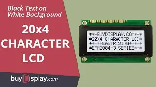 Small Size Arduino Code LCD 20x4 I2C Character Display Wide View Angle
