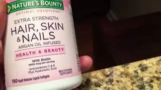 Hair skin and nails supplement review