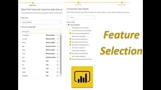 Feature Selection and Accuracy Report in Automated ML in Power BI Service