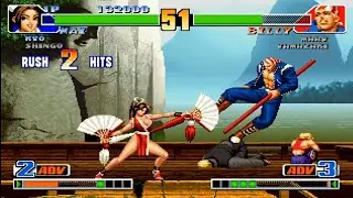 KOF 98 – TERRY, MAI E KYO em Ação! A Luta Mais Icônica da Sua Infância [Gameplay #132]#kof98