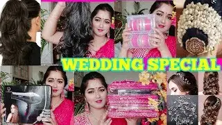 Wedding Accessories For Every Women/Girls, Hair Accessories,Bangles,Makeup