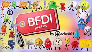 &ldquo;BFDI Plushes&rdquo; (FULL Speedart, ALL 3 Parts COMBINED!) 