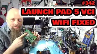 342 | Launch Pad 5 VCI WiFi Repair | WiFi Module Replacement