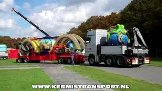 Transport compilatie Kermis Den Haag Malieveld 2020, deel 1