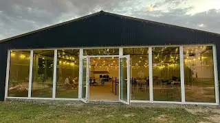 Alora Windows - Wedding Venue Project #glass #wedding