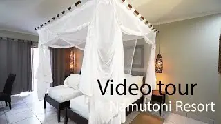 Namutoni  Resort Room video. Etosha National Park Namibia