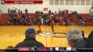 Winner Warriors vs Crow Creek Chieftains (BBB)