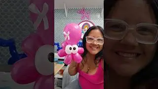 little twisted octopus. Pulpo con globos