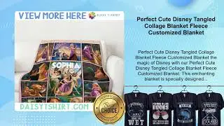 Perfect Cute Disney Tangled Collage Blanket Fleece Customized Blanket