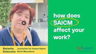 SAICM - Natasha Dokovska, Journalists for Human Rights, North Macedonia