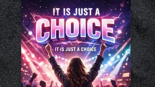 It Is Just a Choice | Motivational Pop Song About Anxiety & Inner Strengt