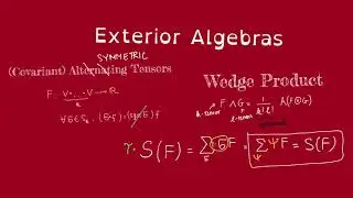 Exterior Algebra (part 2) Alternating Operator and Wedge Product