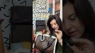 Louis Vuitton Soft Speedy Teddy | Designer Inspired Bag Review #bougieonabudget