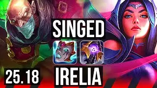 SINGED vs IRELIA (TOP) | 8/2/10 | KR Master | 25.18