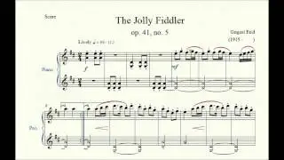 The Jolly Fiddler (op. 41, no. 5) - Grigori Frid - Piano Repertoire 1