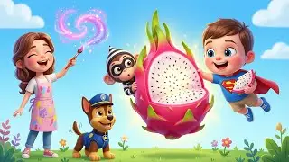 Приключения ABC: Буква D с Супермальчиком и друзьями | Драконий фрукт и Утка | Детские машинки
