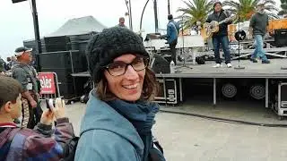 Balance avant concert du Duel Rock de ce soir à la Fête Américaine D'Argeles le 20 Avril 2019