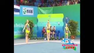 Sam, Veerle en Lin-Si Final Dynamic Worlds China 2016