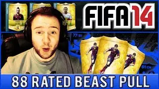 FIFA 14 - PACK OPENING - 88 & 87 RATED BEAST PULLS - LIVE REACTION