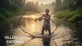 Village style fish catching 🐟|Saikuteera|villagelife#agriculture#farmingtraditions#agriculturelife