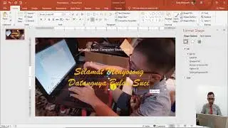 Pembelajaran TIK Kelas III Program Ms. Power Point Menggunakan Foto Sebagai Background Slide