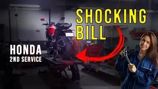 Honda CB300F 2nd Service Experience | SHOCKING BILL Breakdown! 💸