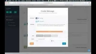 Social Scheduler - How to register, add accounts and create your first message