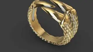 Ring Dragon Claw CGTRADER