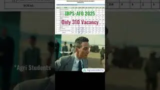 IBPS(SO)-AFO 2025 | Recruitments Only 310 Vacancy  #ibpsafo #shorts