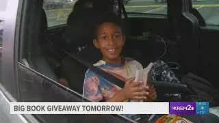 KREM Cares Big Book Giveaway 2022 kicks off Thursday