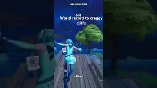 World record to Craggy Cliffs? Fortnite Only Up 2.0