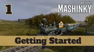 Let's Play Mashinky Ep. 1 - Getting started Mashinky Gameplay First Impression