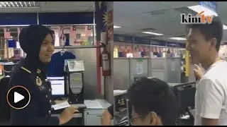 Pegawai JPJ petah Mandarin bantu penuntut China