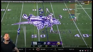 Flight reaction on Justin Jefferson passing Randy moss receiving record