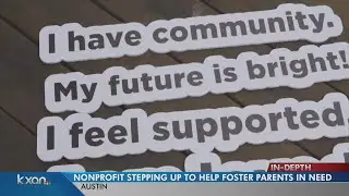 Austin nonprofit helps foster families care for kids during pandemic