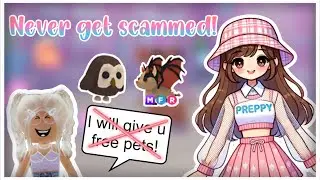 How to *NEVER* get Scammed or Hacked in Adopt Me!