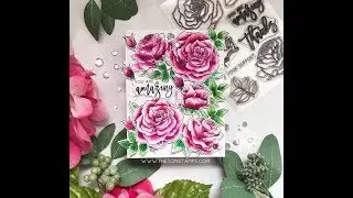 You're Amazing Loose Roses Cardfront