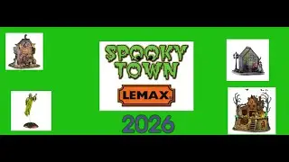 Lemax SpookyTown 2026 Lineup