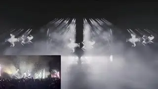 Martin Garrix - Good Morning Light Show @MilanoRocks - Capture 2024 + Chamsys Magicq Timecode Show