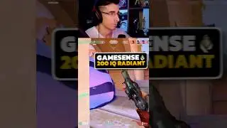 Gamesense de 1 Top Radiant ( 1v4 ) 🏆 valorant live streamer gameplay highlights daily clips