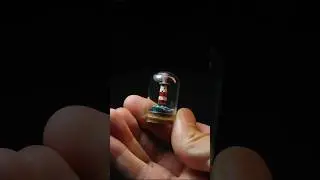 Tiny Lighthouse Diorama 🌊 #tinythings #minithings #miniature #diorama #lighthouse