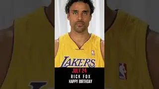 RICK FOX I NBA + ACTOR I JULY 24 I HAPPY BIRTHDAY I OCCASION CARDS