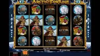 ARCTIC FORTUNE +BIG WIN! +FREE SPINS! online free slot SLOTSCOCKTAIL microgaming